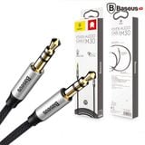  Dây cáp âm thanh chất lượng cao AUX Audio 3.5 Baseus M30 (Aux Cable 3.5mm Jack Male to Male) 