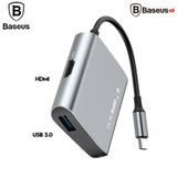  Hub USB Type C tốc độ cao Baseus (USB type C to Hub USB 3.0/2.0, SD/ TF Card Reader, HDMI, LAN RJ45) 