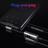  Bộ chuyển cổng Lightning sang Audio 3.5mm + Lightning Baseus L42 cho iPhone X/ XS Max (New Model, Smart Upgrade ) 