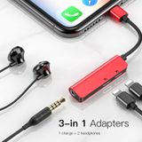  Bộ chuyển cổng Lightning sang Dual Lightning + Audio AUX 3.5mm Baseus L52 cho iPhone/ iPad 