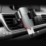  Bộ đế giữ điện thoại khóa tự động dùng cho xe hơi Baseus Metal Age Gravity Car Mount LV229（Air Outlet Version - Gắn khe gió máy lạnh） 