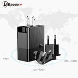  Bộ sạc đa năng Baseus Duke Universal 3 Port USB ( Aluminum alloy + PC, 3-in-1 Multifunction USB Charger ) 