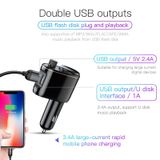  Bộ tẩu sạc trên xe hơi Baseus S06 Locomotive Bluetooth MP3 Vehicle Charger 