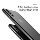  Ốp lưng 2 mặt Baseus Touchable Flip Case cho iPhone XS/XR/XS Max (Soft TPU + Hard PC, 360 Full Protective Tempered Glass Flip Case ) 