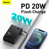  Cốc sạc nhanh kiêm pin sạc dự phòng Baseus Power Station 2 Power Bank Adaptor 10000mAh 20W PD/QC3.0 (10000mAh , Type C/USB Quick Charge,Travel Charger & Powerbank ) 