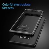  Ốp lưng trong suốt viền si màu Crome Baseus Shining Case cho Samsung Galaxy Note9 ( Ultra Thin, Luxury Plating Hard Plastic Case) 