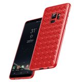  Ốp lưng Baseus BV Weaving Case LV182 cho Samsung Galaxy S9/S9+ (Luxury Grid Soft TPU Silicone) 