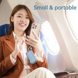  Pin Dự Phòng Kiêm Củ Sạc ROCK Y30 10000mAh 22.5W (with Built-in Type-C + Lightning Cable) 