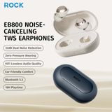  Tai Nghe Bluetooth TWS ROCK EB800 (Bluetooth v5.3, 4H, 32db Dual Noise Reduction, Hi-Fi Lossless) 