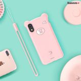  Ốp lưng hình gấu siêu dễ thương Baseus Bear Silicone Case dùng cho iPhone X/XS/XR/XS Max 