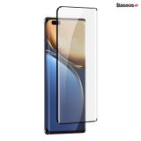  Baseus 0.25mm Full Screen Curved Surface Full Rubber Tempered Glass Film for HONOR Magic3/Pro/Pro+ 