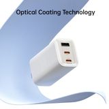  Củ Sạc Nhanh 2C+1A ROCK Ice²Cube 65W (9-Layer Safety Protection) 