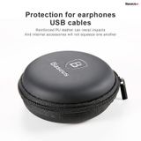  Túi đựng tai nghe và phụ kiện mini Baseus Eva Earphone Bag LV600 (Portable Earphone Case, Mini Bag With Zipper) 