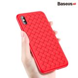  Ốp lưng Baseus BV Weaving Case LV182 cho iPhone 6/ 7/ 8/ Plus/iPhone X (Ultra Thin Soft TPU Silicone) 