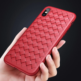  Ốp lưng Silicone dẽo Baseus BV Weaving Case cho iPhone X (Ultra Thin Soft TPU Silicone) 