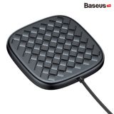  Đế sạc nhanh không dây Baseus BV Texture P13 Wireless Charger cho iPhone / Samsung / Huawei (10W/ 7.5W, Qi Wireless Quick Charger) 