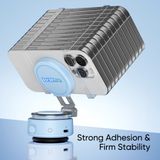  Giá Đỡ Điện Thoại Đa Năng Đế Hút Chân Không Điện ROCK Doraemon Q16 Pro (Xoay 360°, 33mm one-way extension with 180° angle adjustment, pin 130mAh, Doraemon Authentic) 