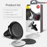  Bộ đế giữ điện thoại nam châm Baseus LV148 dùng cho xe hơi (Magnetic Air Vent Car Mount with Cable Clip Holder) 