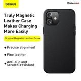  Ốp lưng nam châm dành cho các dòng iPhone 12 Original Magnetic Leather Case (2020) 