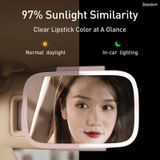  Gương trang điểm thông minh viền tích hợp đèn LED cảm ứng Baseus Delicate Queen Car Touch-up Mirror (Pin sạc 500mAh, Dùng ở nhà hoặc trên xe hơi) 