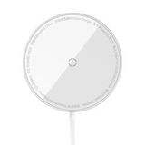  Đế Sạc Không Dây Baseus Simple Mini3 Magnetic Wireless Charger 15W (Magnetic Wireless Smart Charger Dùng Cho iPhone 12 13 14 Series Airpods 3 Android) 