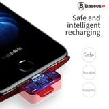  Pin Sạc dự phòng ốp lưng Baseus cho iPhone 6/ 7/ 8/ iPhone X (Power Bank Backpack 4000mAh, Fast Charge, 2.1A max) 