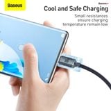  Cáp Sạc Siêu  Nhanh Baseus Crystal Shine Series Fast Charging USB to Type-C 100W (Supercharge 5A & Data Cable) 