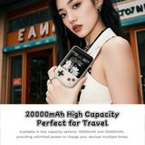  Pin Dự Phòng ROCK Crayon Shinchan P95/P99 10000mAh/20000mAh 22.5W (with Built-in Type-C + Lightning Cable) 