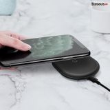  Đế sạc nhanh không dây Baseus Cobble Wireless Quick Charger 15W cho iPhone/ Samsung/ Xiaomi/ Oppo/ Vivo (Wireless Quick Charge) 