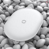  Đế sạc nhanh không dây Baseus Cobble Wireless Quick Charger 15W cho iPhone/ Samsung/ Xiaomi/ Oppo/ Vivo (Wireless Quick Charge) 