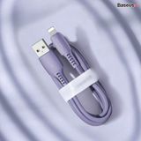  Cáp sạc và truyền dữ liệu tốc độ cao cho iPhone Baseus Colourful Lightning Cable (2.4A, Lightning, FastCharging & Sync Data TPE Cable) 