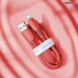  Cáp sạc và truyền dữ liệu tốc độ cao cho iPhone Baseus Colourful Lightning Cable (2.4A, Lightning, FastCharging & Sync Data TPE Cable) 