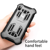  Ốp lưng tản nhiệt, siêu chống sốc chuẩn quân đội Baseus Cooling Amor Case cho iPhone XS/XR/XS Max (PC + TPU Hybrid, Anti-knock Full Protective) 