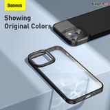  Ốp Lưng Nhựa Cứng Trong Suốt Bảo Vệ Camera Baseus Crystal Dùng Cho iPhone 13 2021 