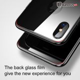  Kính cường lực chống trầy mặt lưng Baseus LV178 cho iPhone X (0.3mm, Ultra Thin, Back Protector) 