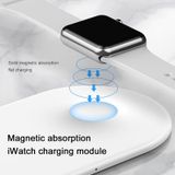  Đế sạc nhanh không dây 2 trong 1 Baseus Dual Smart Wireless Charging Pillow dùng cho Smartphone và Apple Watch  (10W, Wireless Quick charge) 