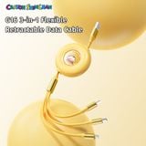  Cáp Sạc Đa Năng ROCK Crayon Shinchan G16 3-in-1 USB to M+L+C 3.5A (1m, 480Mbps) 