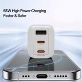  Củ Sạc Nhanh 2C+1A ROCK Ice²Cube 65W (9-Layer Safety Protection) 