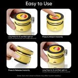  Giá Đỡ Điện Thoại Đa Năng Đế Hút Chân Không Điện ROCK Crayon Shinchan Q16 Pro (Xoay 360°, 33mm one-way extension with 180° angle adjustment, pin 130mAh, Crayon Shinchan Authentic) 