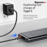  Pin sạc dự phòng không dây Baseus Dual Coil Wireless LV315 10,000mAh cho iPhoneX/ XS Max/ Samsung S9/ N9/ Xiaomi/ Huawei (LCD, Type C/PD + QC3.0 input/output 15W, Wireless charge  Power bank) 