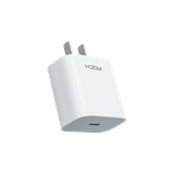  Combo Củ Sạc Nhanh 1C Kèm Cáp C to Lightning ROCK T18 20W (Work with MFi certified PD fast charging cable) 
