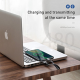  Cáp sạc ngắn Baseus Simple HW Type C 23cm (5A/40W Huawei Super Quick Charge, Sync Data ) 