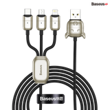  Cáp sạc đa năng bản đặc biệt Baseus Year of the Ox One-for-three Data Cable USB For M+L+C ( 3.5A, 1.2m ) 