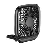  Quạt xếp đa năng gắn lưng ghế trên xe hơi Baseus Foldable Vehicle-mounted Backseat Fan LV507 (dùng trên bàn làm việc và trên ô tô) 