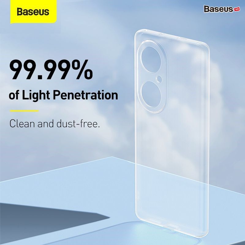  Ốp Lưng Silicone điện thoại Huawei P50/ P50 Pro Baseus Simple Case 