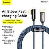  Cáp sạc Type C to Lightning Baseus Legend Series Elbow Fast Charging Data Cable Type-C to iP PD ( 20W ) 