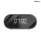  Loa không dây tích hợp đồng hồ báo thức đa năng 4 trong 1 Baseus Encok E09 Wireless Speaker (Heavy Bass Stereo, Alarm Clock, AUX/ TF CArd Reader, 1500mAh) 