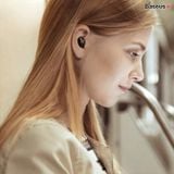  Tai nghe Bluetooth Baseus Encok True Wireless Earphones WM01 (TWS, Bluetooth 5.0, Stereo Earbuds, Touch Control, Noise Cancelling) 