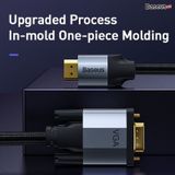  Dầu chuyển HDMI sang VGA 4K Baseus Enjoyment Series (HDMI Male To VGA Male Adapter Cable) 