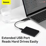  Đầu chuyển OTG Type C to USB 3.1 tốc độ cao Baseus Ingenuity Series Mini OTG Gen2 (Type-C to USB-A 3.1 Full Size, 10Gbps High speed OTG for Laptop/ Macbook/ iPad/Tablet/ Smartphone) 